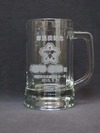サンドブラスト作品(退団記念)ビールジョッキ