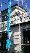 工事進捗(20140527)外壁サイディング下屋取り合い