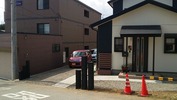 外構工事「門柱」完成