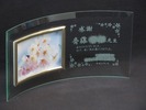 サンドブラスト作品(フォトフレーム)卒業記念