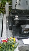 墓参(20141102)砂利撤去