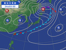 天気図(20150224)朝