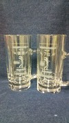 サンドブラスト作品(ビールジョッキ)700ml「完成」