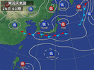 天気図(2013_8_26)