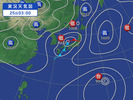 天気図(20140925)朝