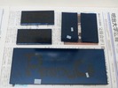 サンドブラスト素材(黒御影石)加工前マスク