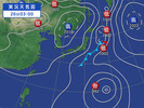 天気図(20140926)朝