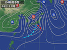 天気図(2013.4.6 2100)
