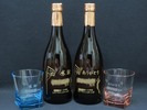 サンドブラスト作品(焼酎&グラス)謝恩ギフト
