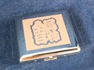 サンドブラスト「シガーケース(ブラス+メッキ)」完成