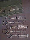 サンドブラスト作品(キーホルダー)月例コンペ優勝