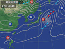 天気図(2013_9_27)