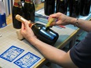 サンドブラスト制作中(スパークリングW)マスク貼り付け