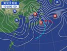 天気図(20150310)朝