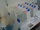 サンドブラスト作業「徳乃蔵限定PHA4」マスク貼り完
