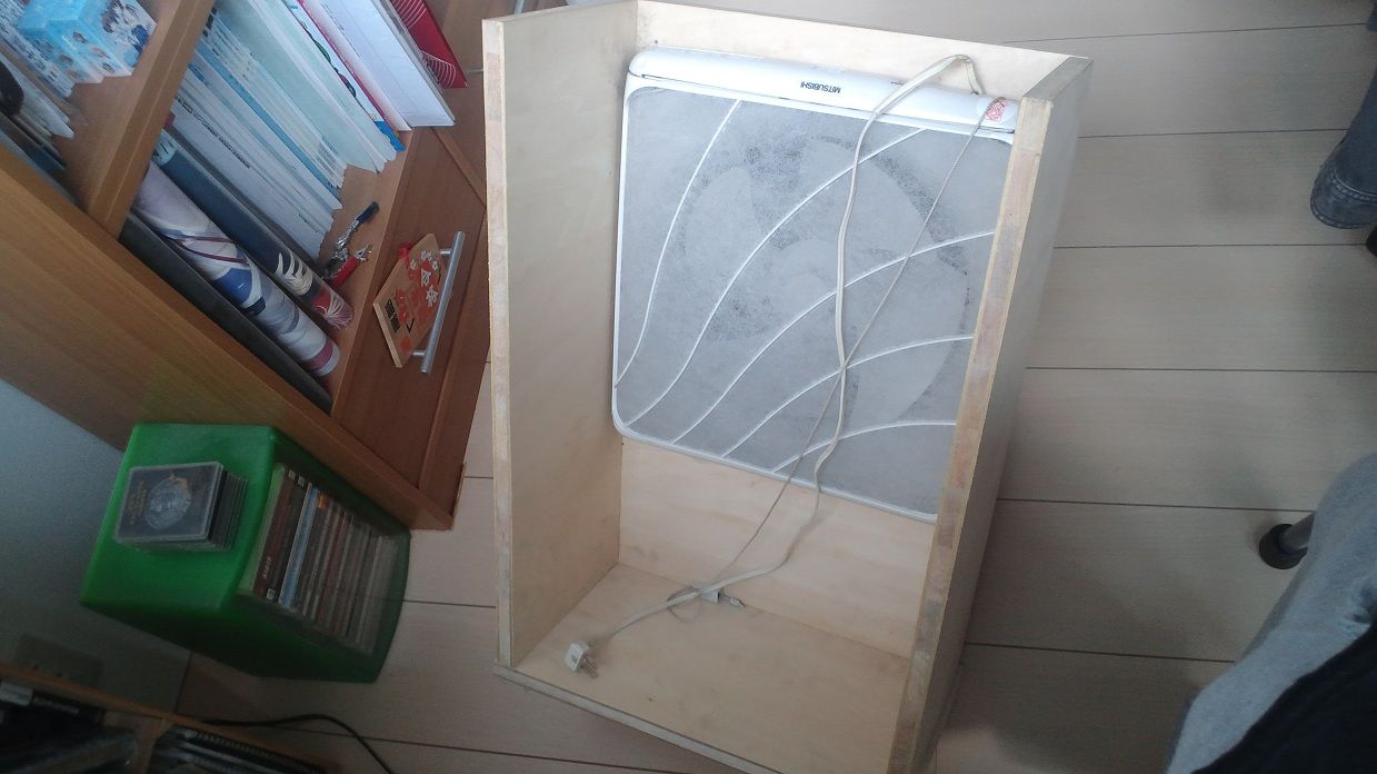 自作塗装ブース Atelier Hibiki 自作塗装ブース Atelier Hibiki