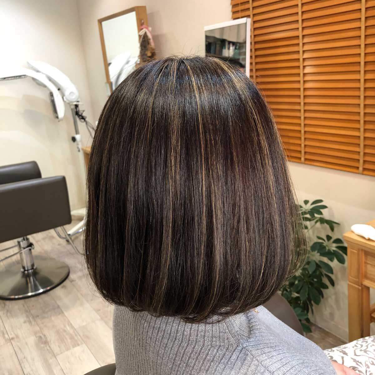 本日のお客様 ハイライト Bob 鹿児島の美容室 アトリエルッカ 本日のお客様 ハイライト Bob 鹿児島の美容室 アトリエルッカ