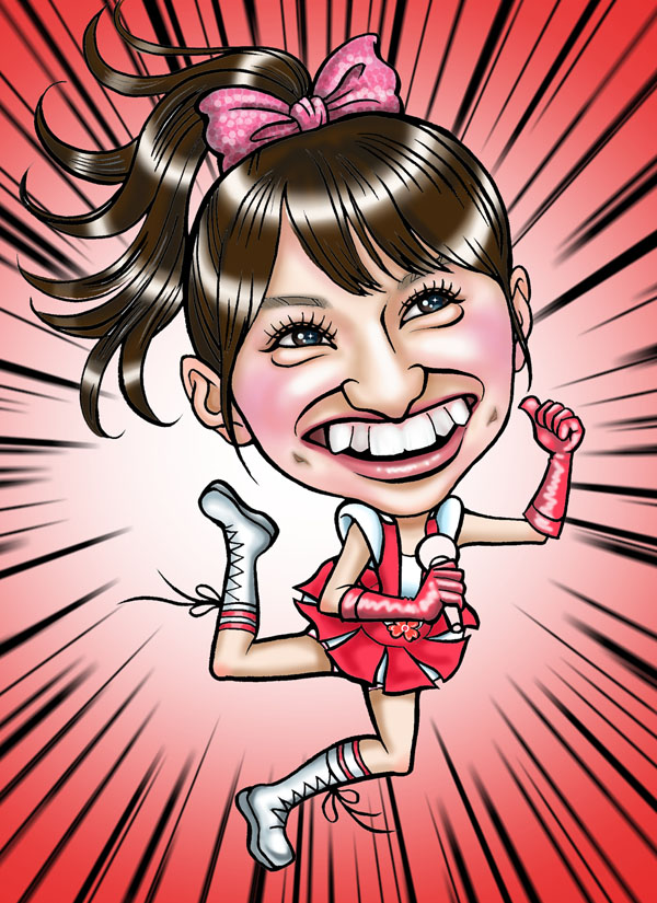 似顔絵師修行67 あとりえピノコ