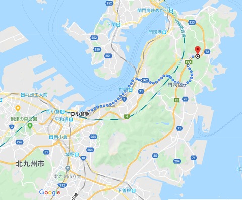 徒歩3時間2分