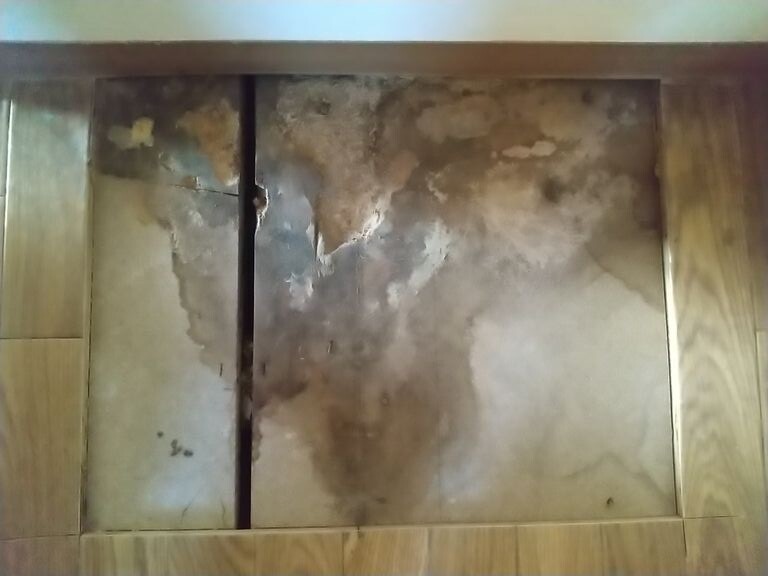 冷蔵庫置き場の床が腐ってた ぺんたの地方不動産投資日記