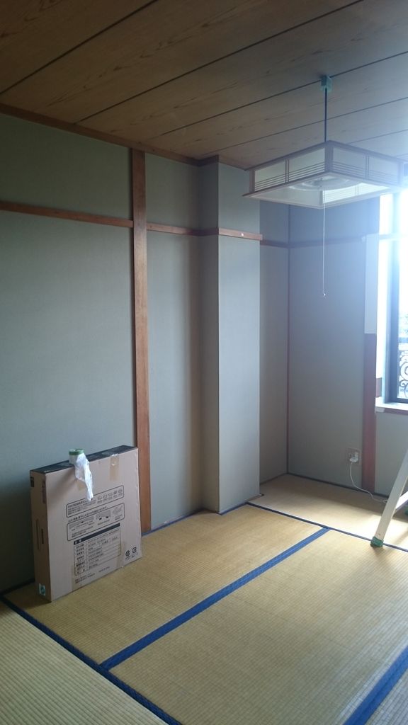 塗装の養生が大の苦手です ぺんたの地方不動産投資日記