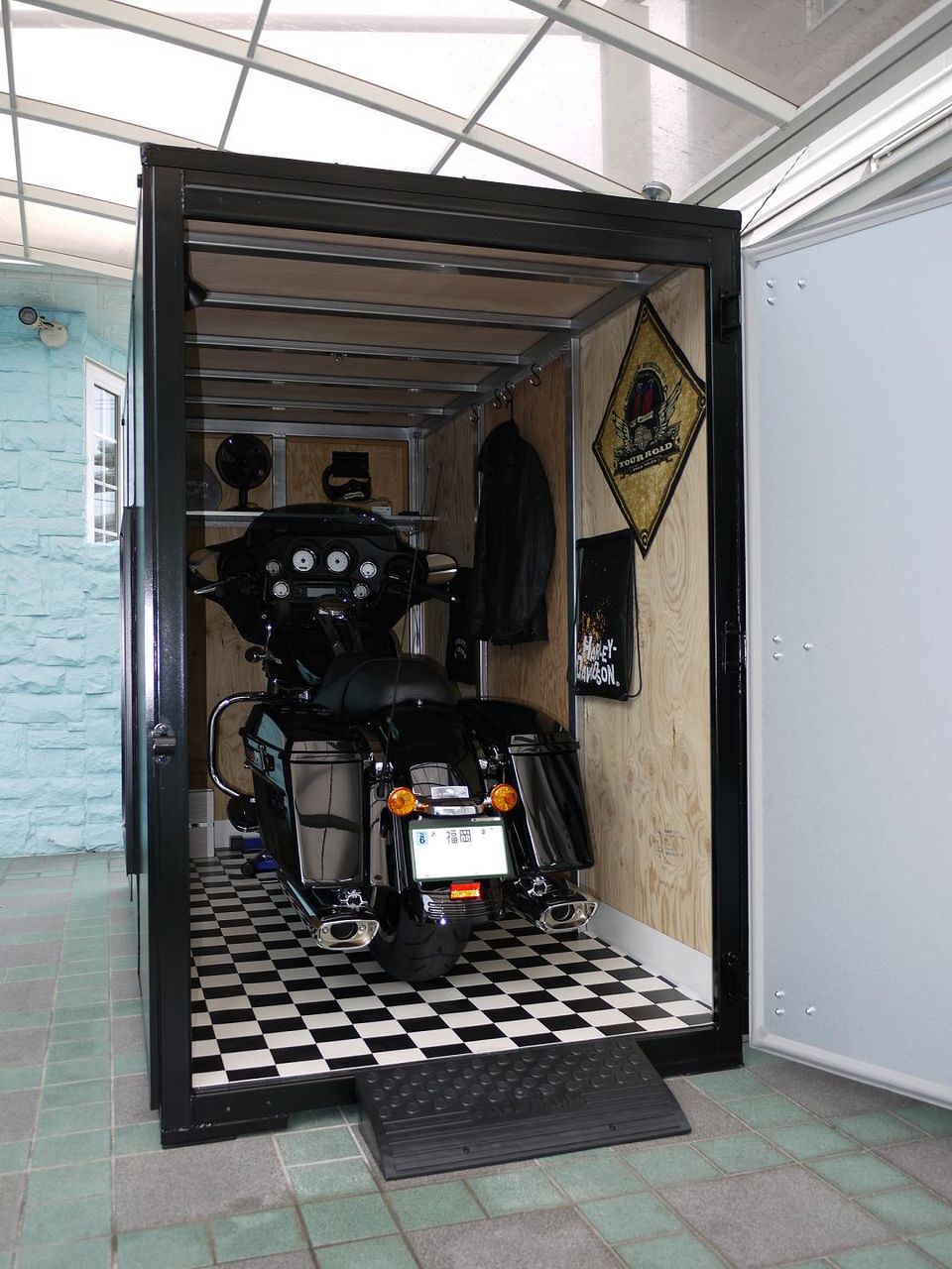 ハーレーダビットソン Flhxの納車されました ガレージハウスと徒然草