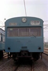 P17 1978.00.00 011 101系 浦和電車区 幕回し