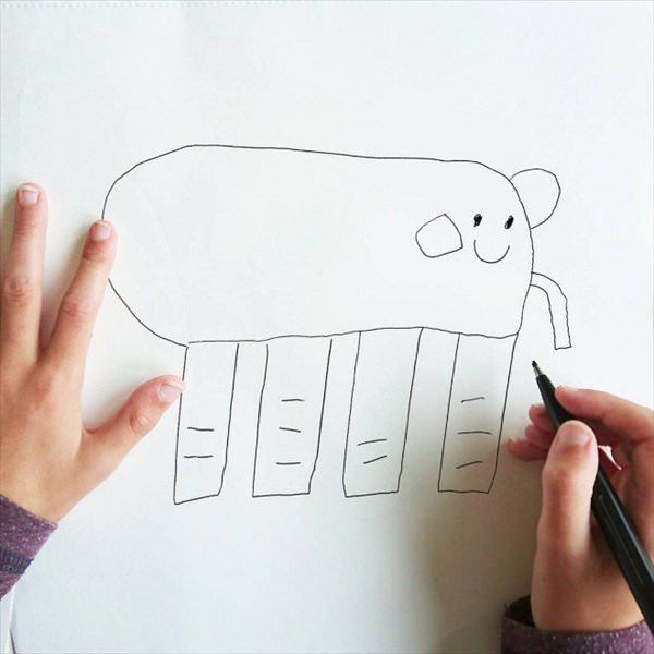 遊び 子供が描いた絵を忠実に再現しようwww ニュース2chあれこれ