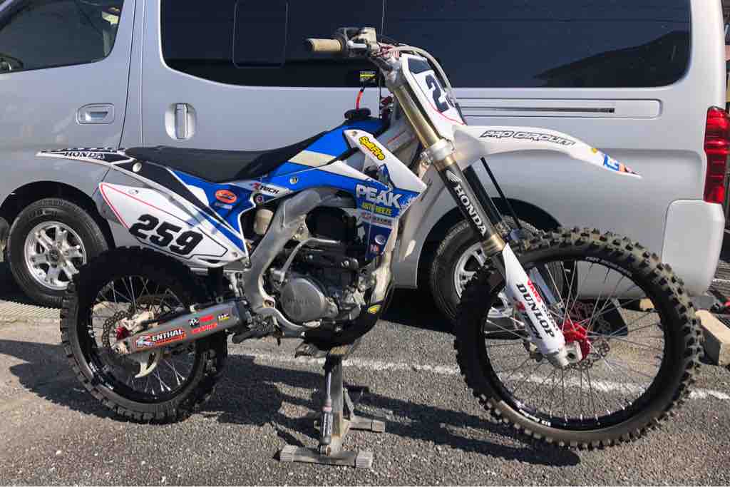 CRF250R 2014に乗り換えました : Atsu26 Blog