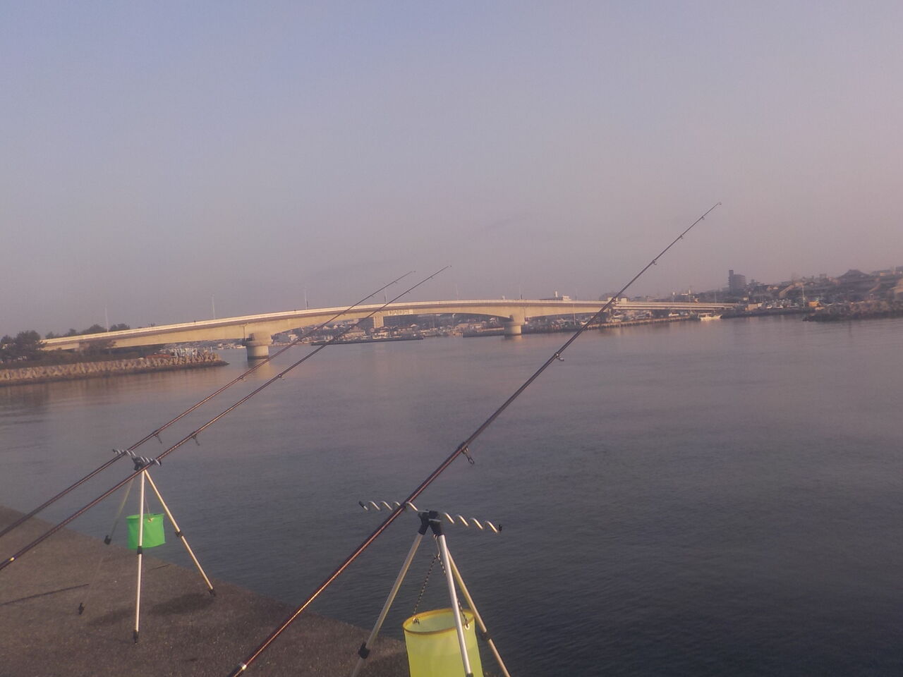 やっと初釣りです あつじぃーの投げ釣り一筋