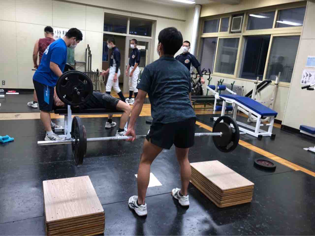 12月16日(水) 野球部との合同トレーニング : 【公式】札幌厚別高校 