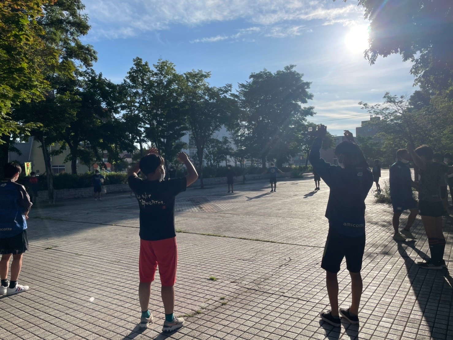 8月6日 土 夏合宿2日目 公式 札幌厚別高校ラグビー部 ブログ