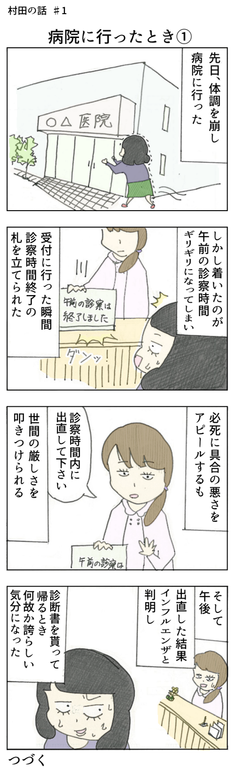 【むらたの話 #1】病院に行ったとき①