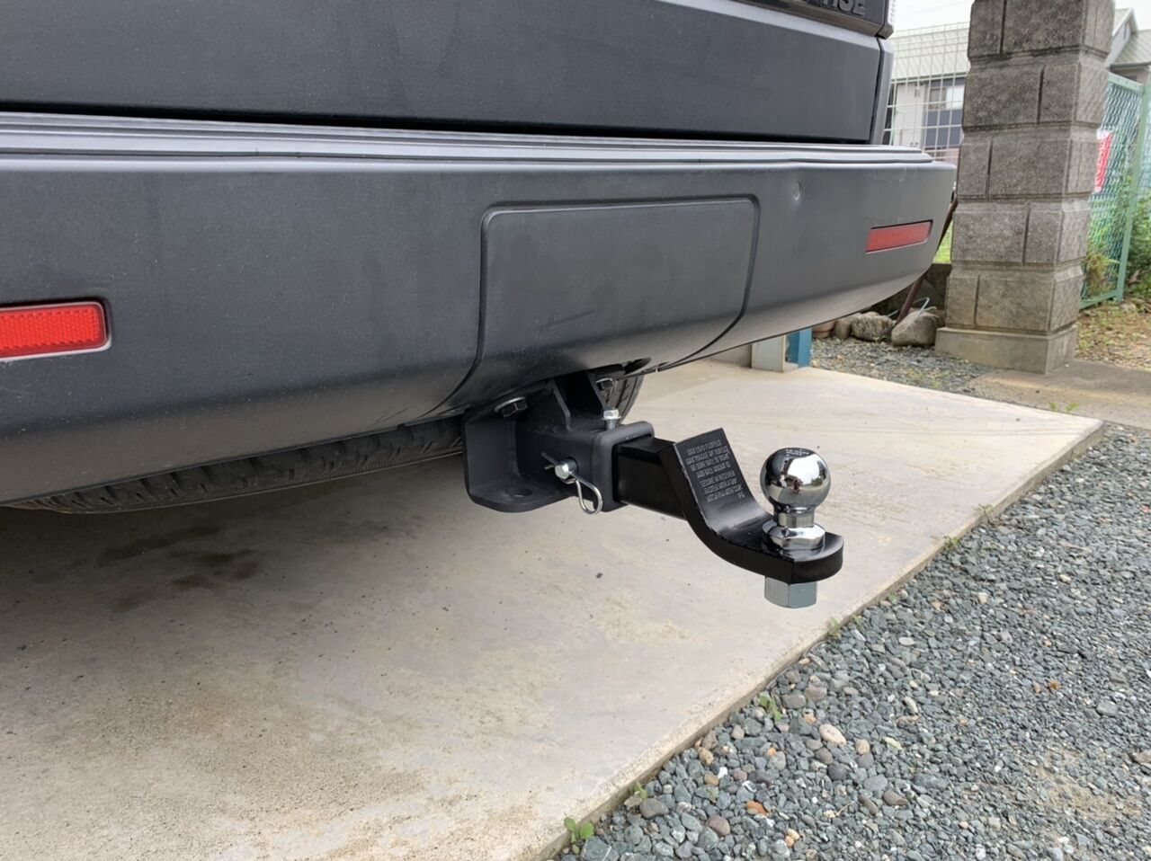 ランドローバー 純正ヒッチレシーバー