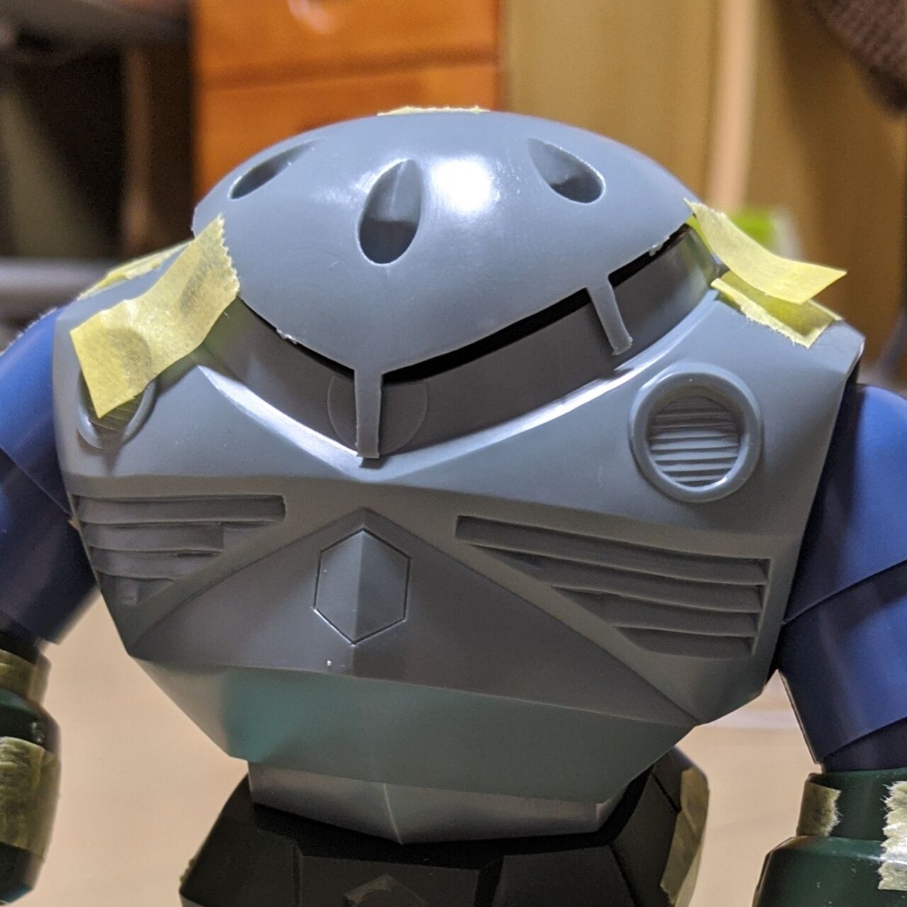 水部３兄弟大トリ ズゴック モノアイギミックへの弄り 昭和世代徒然なるガンプラ旧キット模型道