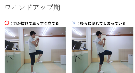 片足立ち
