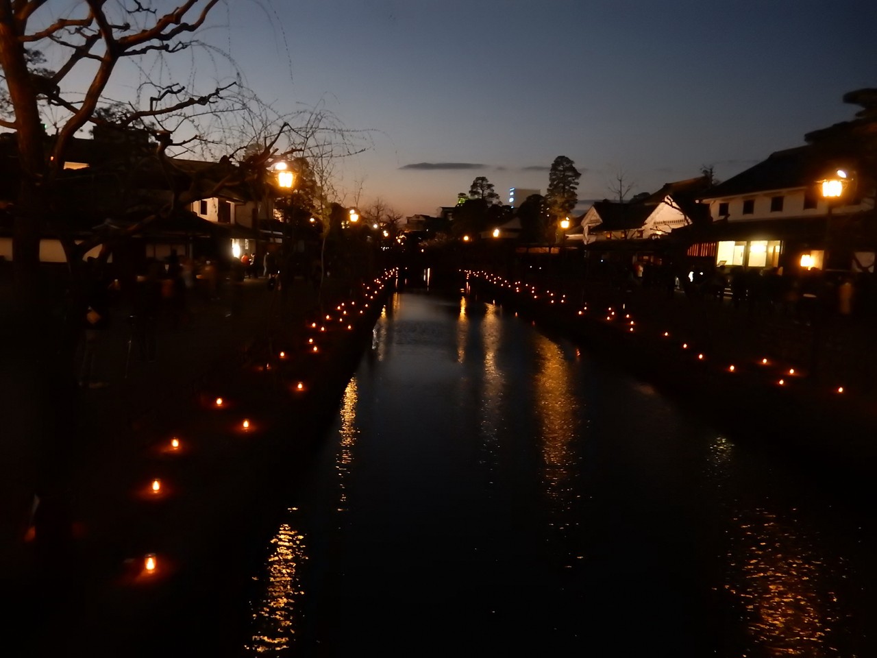倉敷の夜 ライトアップされた美観地区を歩く 僕と彼氏の旅行記