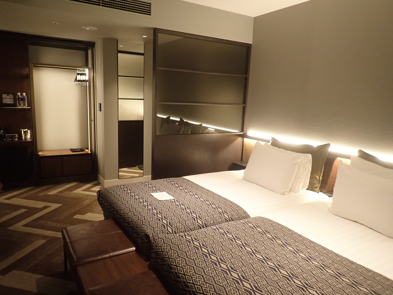 コロナ禍での渋谷ストリームエクセルホテル東急宿泊記 デラックスコーナーツイン 僕と彼氏の旅行記