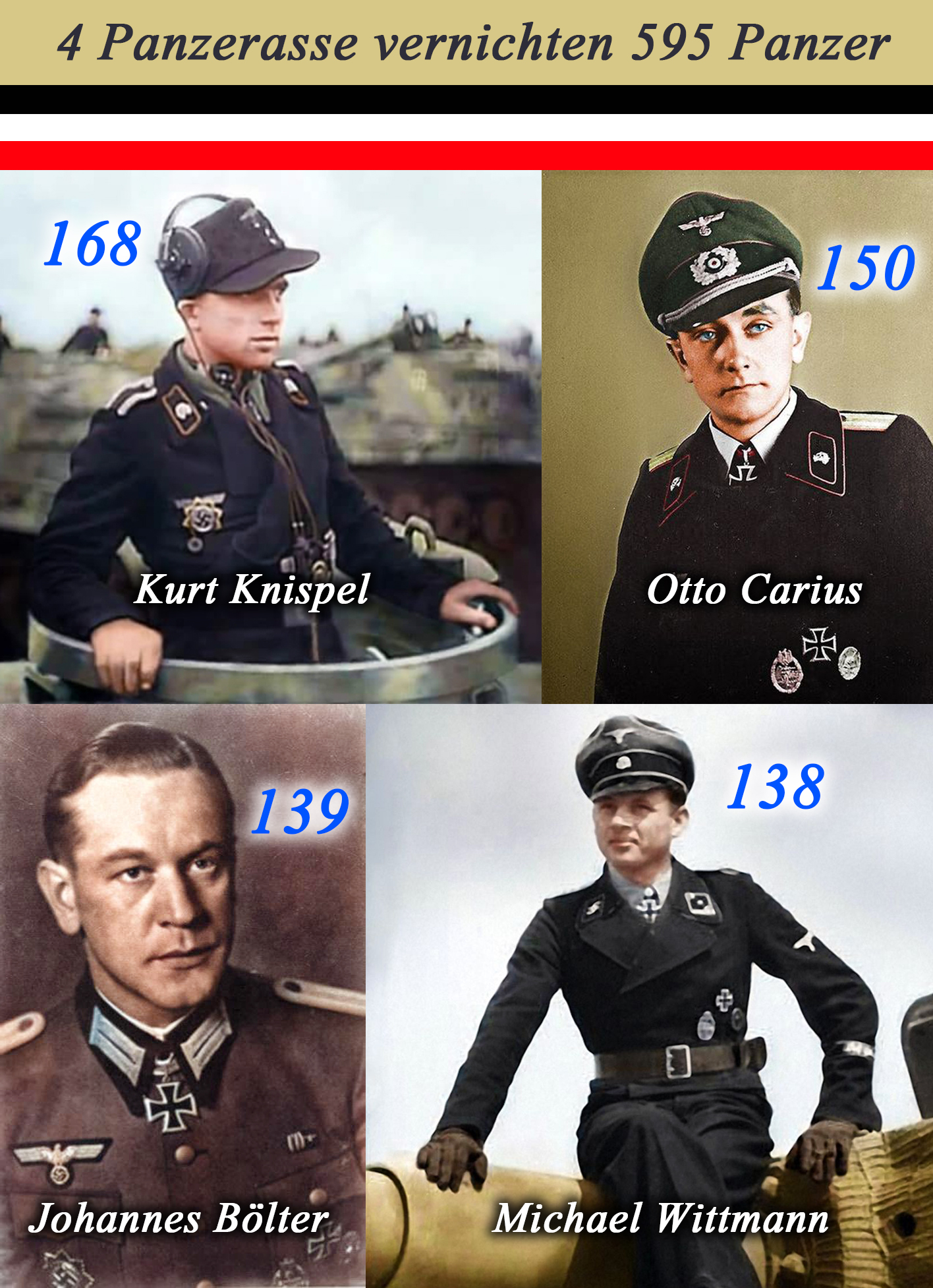 ドイツの戦車エース4トップ : 飛行船世界 ブログ