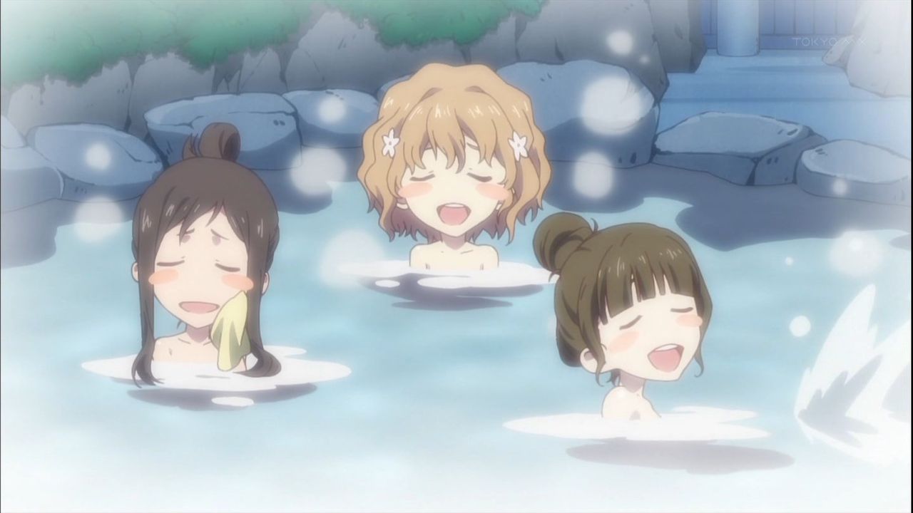 蓮さんのせいだにゃ 花咲くいろは 第8話 感想 あつともblog ヽ W ﾉ