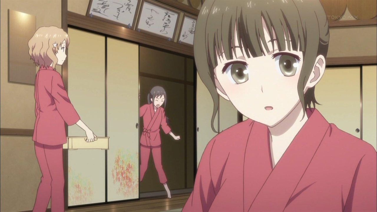 お風呂シーンきたああああああああ 花咲くいろは 第15話 感想 あつともblog ヽ W ﾉ