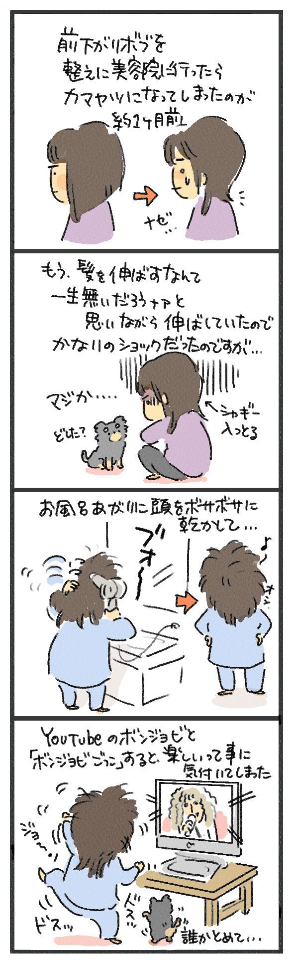 $あつをの4コマ漫画：ねりきり.おはぎ.さくらもち