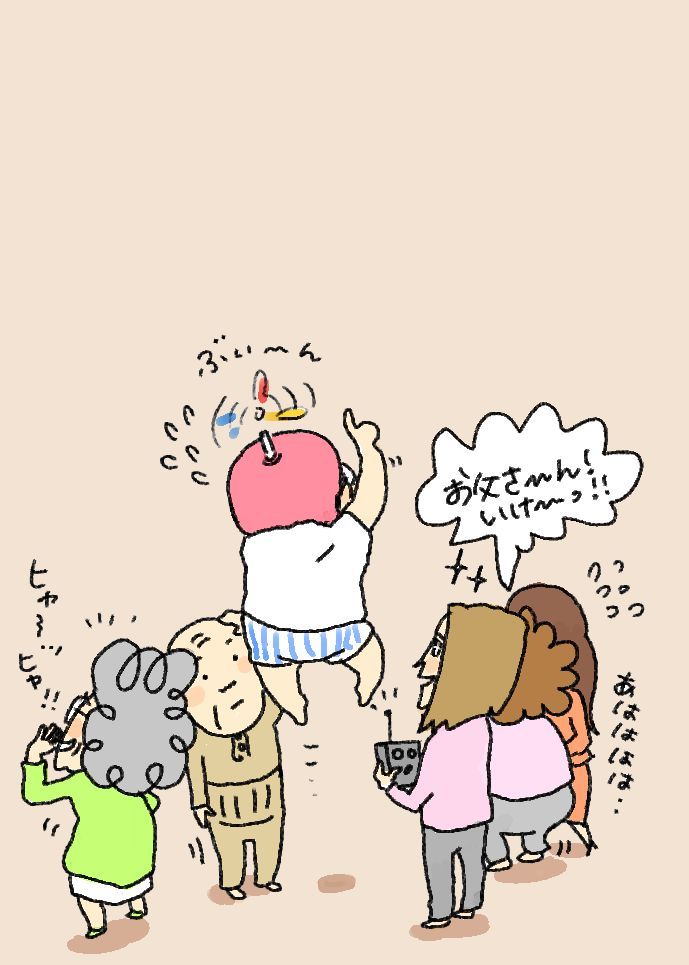 $あつをの4コマ漫画：ねりきり.おはぎ.さくらもち