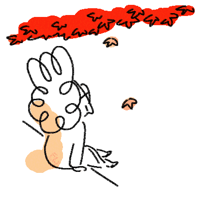 $あつをの4コマ漫画:ねりきり.おはぎ.さくらもち