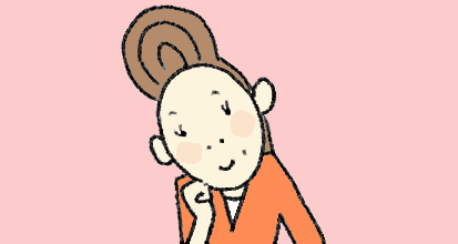 $あつをの4コマ漫画:ねりきり.おはぎ.さくらもち