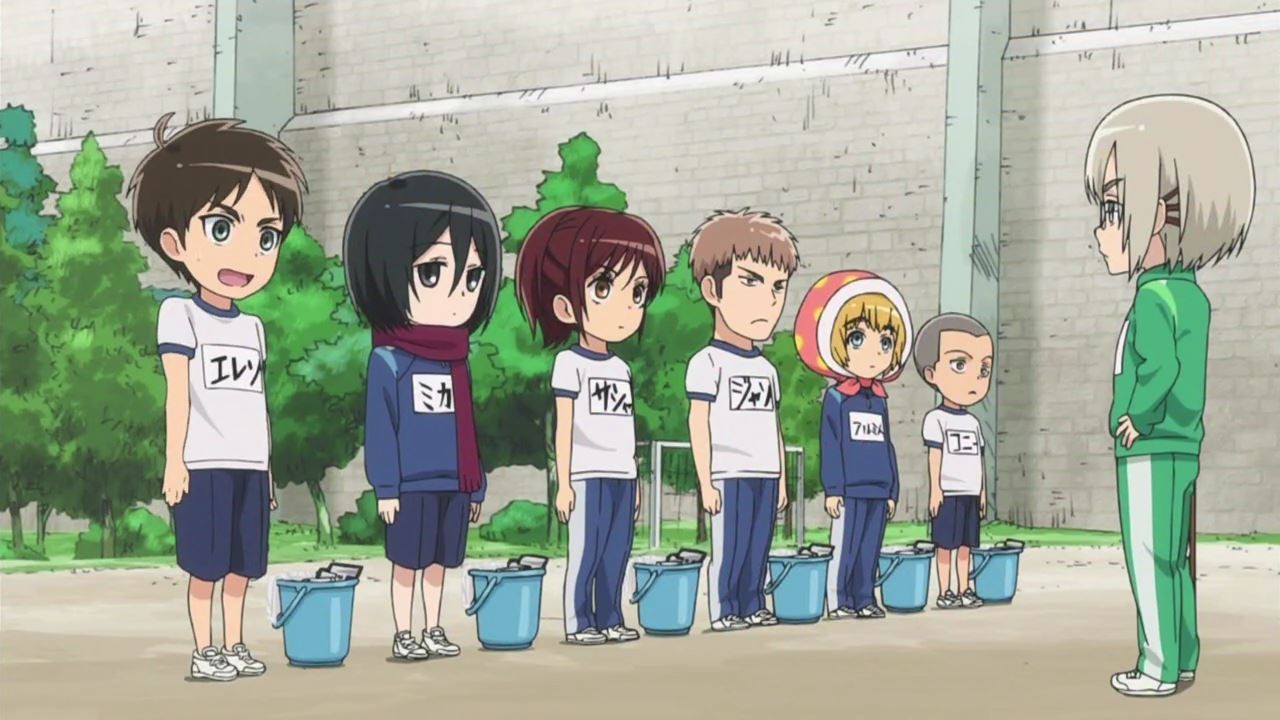 進撃 巨人中学校 アニメ第四話感想 進撃の巨人速報