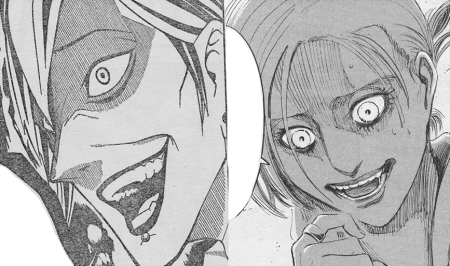 アニと逃がし屋の敵の顔比較