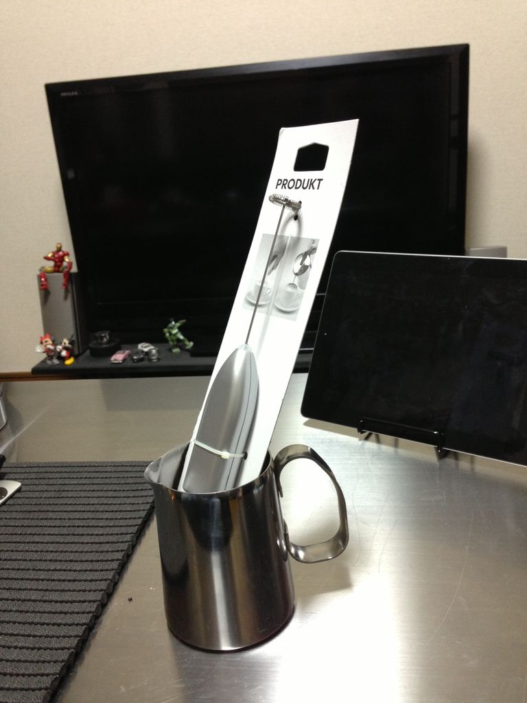 Ikeaのミルクフォーマーが安すぎる Are You Atta K Man