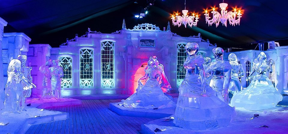 氷で造られたディズニーキャラがすごい 世界のできごと あっちこっちにゅーす