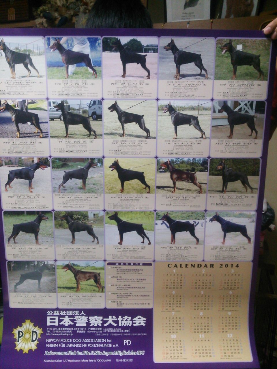 来ました 14年カレンダー 和尚さんの気ままな日記 ドーベルマン プードル Gl1800 カブも好きです 来ました 14年カレンダー 和尚さんの気ままな日記 ドーベルマン プードル Gl1800 カブも好きです